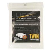 US CARGO CONTROL Heavy Duty Plastic Mattress Bag: Twin USCCTWIN